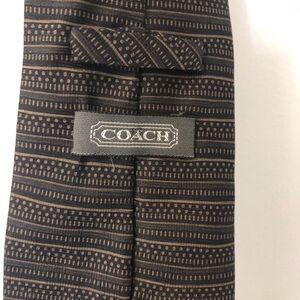 Coach men’s tie